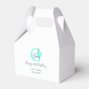 Ballotins Citrouille vert automne anniversaire 21e pastel gr