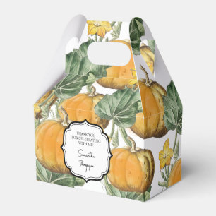 Ballotins Citrouilles aquarelles vintage d'automne
