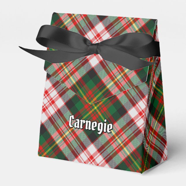 Ballotins Clan Carnegie robe Tartan (Verso)