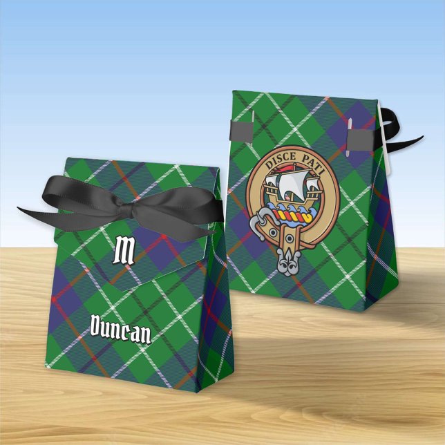 Ballotins Clan Duncan Crest over Tartan (Créateur téléchargé)