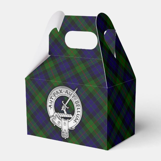 Ballotins Clan Gunn Crest & Tartan (Verso)