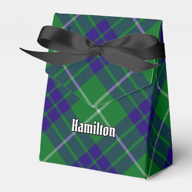Ballotins Clan Hamilton Chasse Tartan Ballotin (Verso)