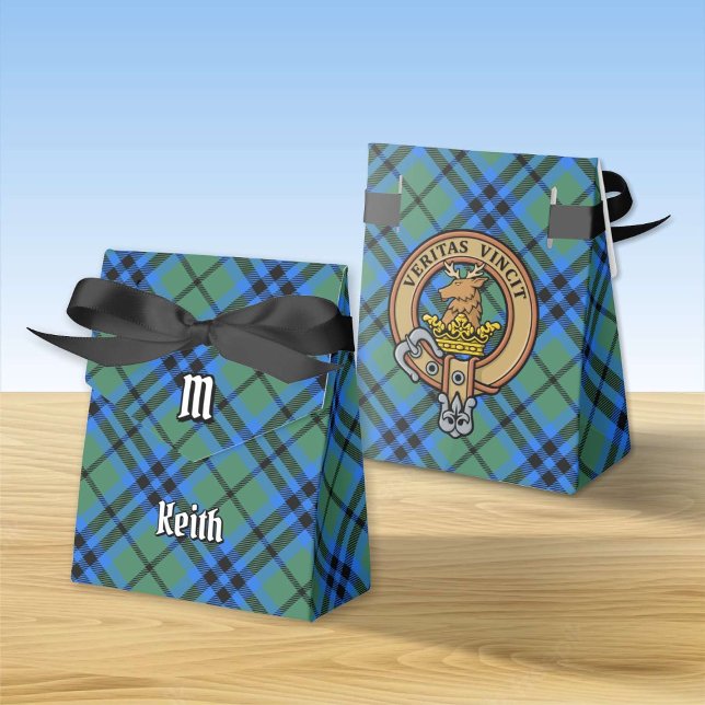 Ballotins Clan Keith Crest sur Tartan Ballotin (Créateur téléchargé)