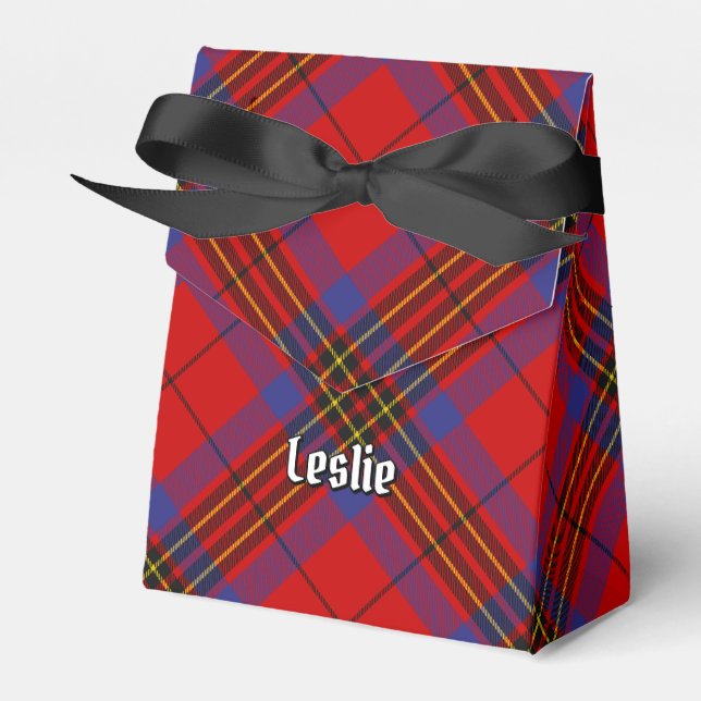 Ballotins Clan Leslie Red Tartan (Verso)