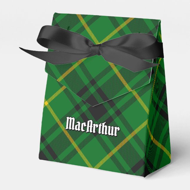 Ballotins Clan MacArthur Tartan (Verso)