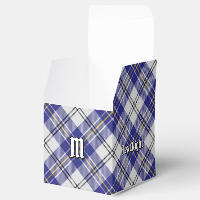 Ballotins Clan MacPherson Robe Bleue Tartan Ballotin (Ouvert)