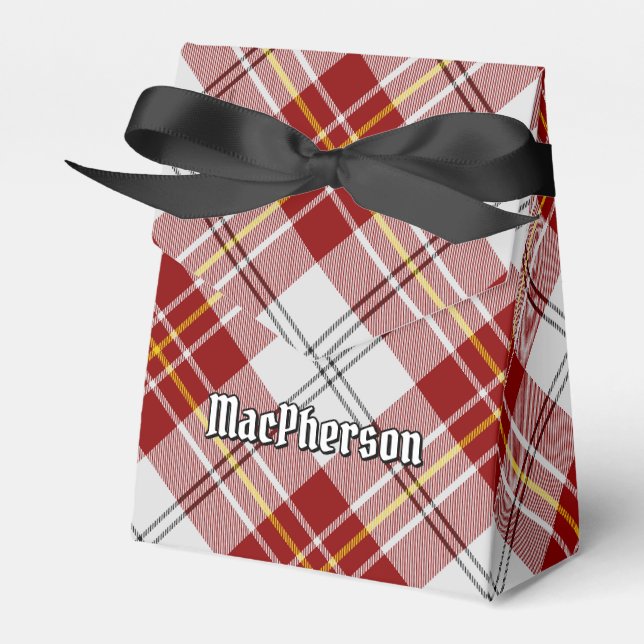 Ballotins Clan MacPherson Robe rouge Tartan Ballotin (Verso)