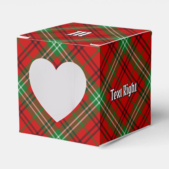 Ballotins Clan Morrison Ballotin Tartan Rouge (Verso)