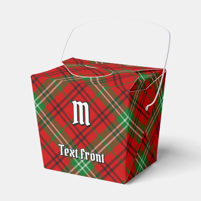 Ballotins Clan Morrison Ballotin Tartan Rouge (Verso)