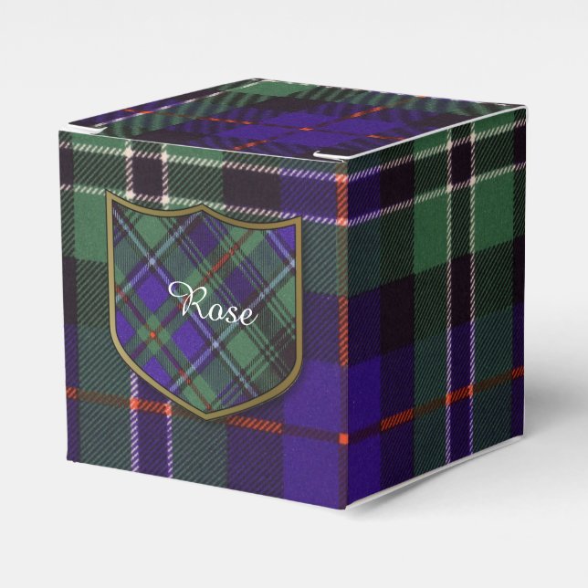 Ballotins Clan rose Plaid écossais tartan (Verso)