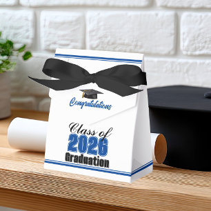 Ballotins Classe Bleue Élégante de 2026 Diplômés sur Mesure