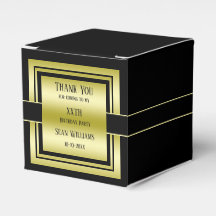 Classe d'or et de noir Fête d'anniversaire masculi