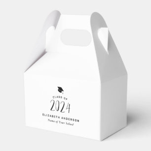 Ballotins Classe minimaliste moderne de 2024 Graduation Part