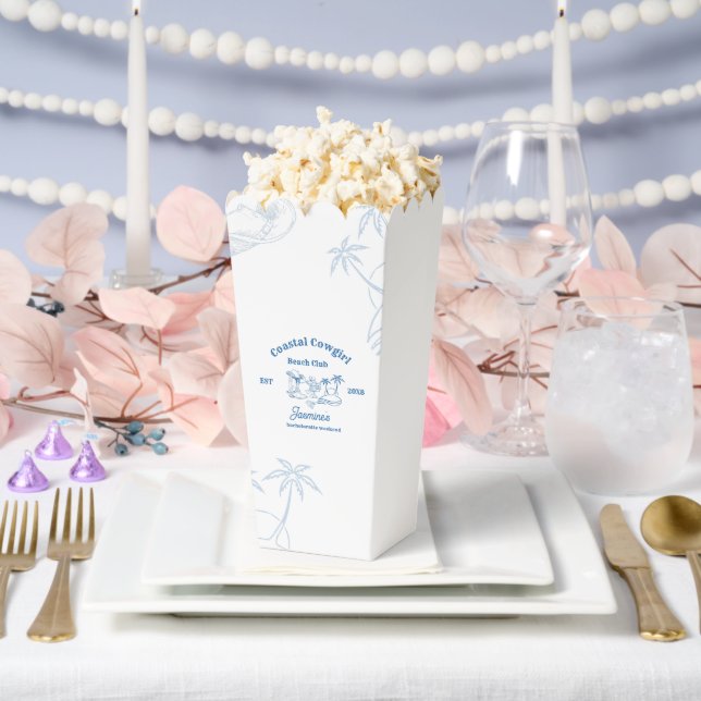 Ballotins Coastère cowgirl Blue Ocean Bachelorette week-end (Mariage)