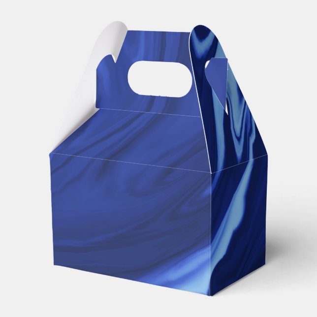 Ballotins Cobalt bleu arrière - plan texturé artisanal (Verso)