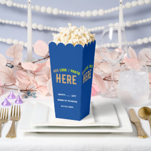 BALLOTINS COBALT MODERNE ET MODERNE EN COBALT BLEUE POPCORN