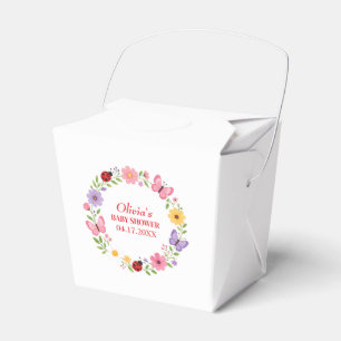 Ballotins Coccinelle Fleur Sauvage Baby Shower Fille