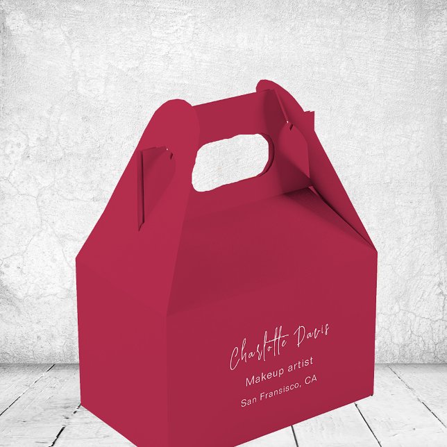 Ballotins Code QR Instagram affaires bordeaux magenta (Créateur téléchargé)