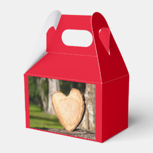 Ballotins cœur en bois