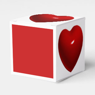 Ballotins Cœur rouge brillant