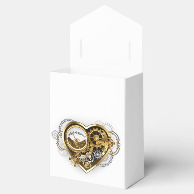 Ballotins Coeur vapeur avec un manomètre (Ouvert)