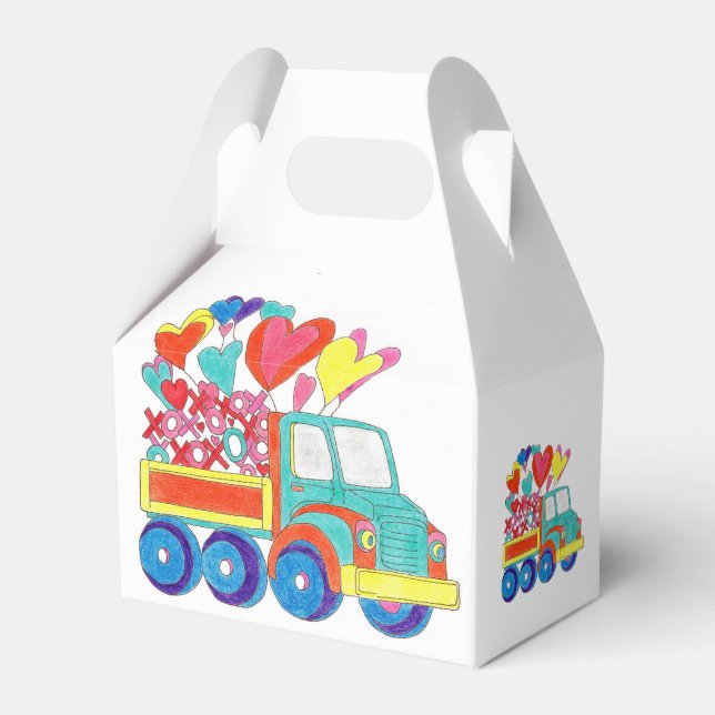 Ballotins Coeurs de camion ballotin (Verso)