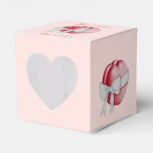 Ballotins cœurs rouges romantiques pour la Saint-Valentin