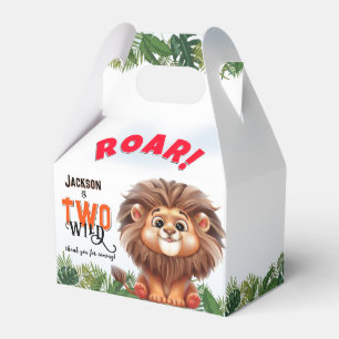 Ballotins Coffret de cadeaux de fête d'anniversaire Lion Saf