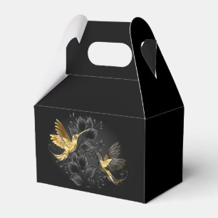 Ballotins Colibri noir et or
