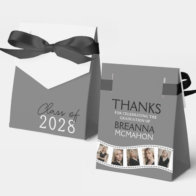 Ballotins Collage de photos gris et blanc Filmstrip (Créateur téléchargé)