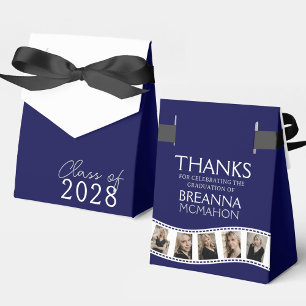 Ballotins Collage photo bleu et blanc de la Marine