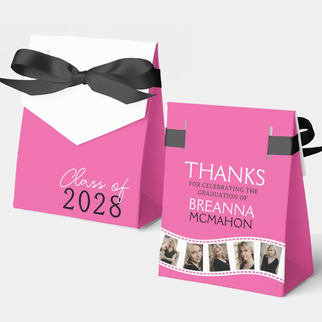 Ballotins Collage photo rose et blanc Hot Ballotin Filmstrip (Créateur téléchargé)