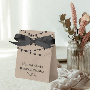 Ballotins Collection de Mariages Rustic Kraft