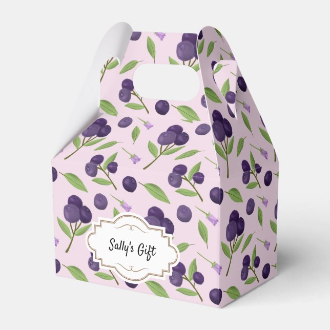 Ballotins Collection de Motifs de paniers de fruits - bleuet (Verso)