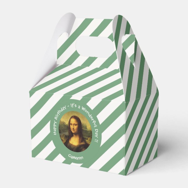 Ballotins Collection Leonardo da Vinci Mona Lisa (Arrière)