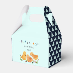 Ballotins Coloré Cute Chicken Famille Garçon Merci