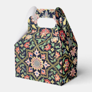 Ballotins Coloré Vintage Floral Indien Mandala Motif