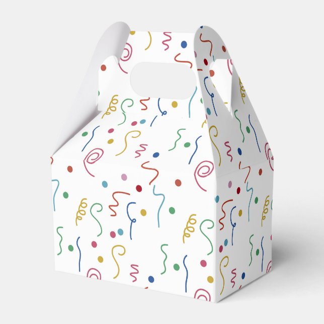 Ballotins Colored Party Confetti Pattern (Verso)