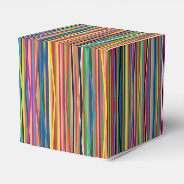 Ballotins Colorful abstract stripes design (Arrière)