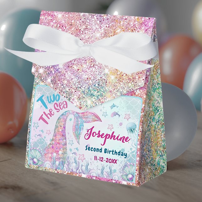 Ballotins Colorful Mermaid First birthday custom tent (Créateur téléchargé)