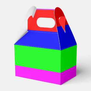 Ballotins Colorful Party Favoriser Gable Box