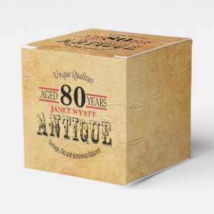 Ballotins Conception de 80e anniversaire antique