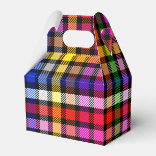 Ballotins Conception de carreaux tartan à carreaux en twill