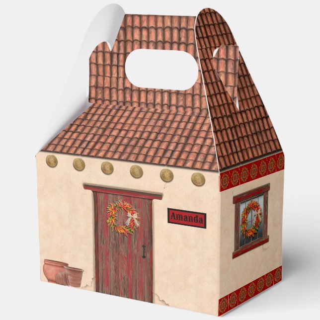 Ballotins Conception de maison sud-ouest en adobe et tuiles  (Recto)