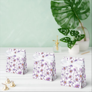 Ballotins Conception de motif botanique de fleur sauvage vio