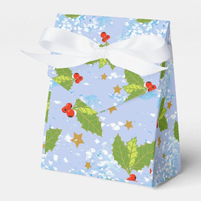 Ballotins Conception de motif de surface Holly berry et feui (Verso)