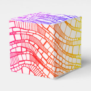 Ballotins Conception de rectangles multicolores abstraits