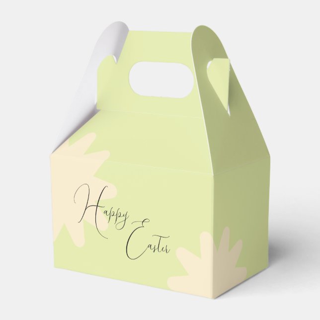 Ballotins Conception de sac cadeau étoile fleur jaune (Verso)