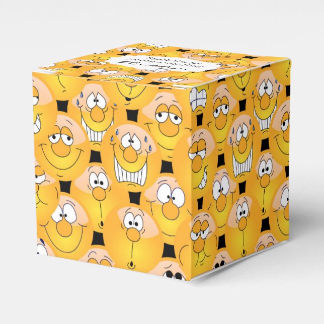 Ballotins Conception d'Emoji Visage Jaune 😉 (Verso)