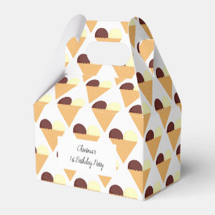 Ballotins Cône de glace au chocolat illusima 1er anniversair